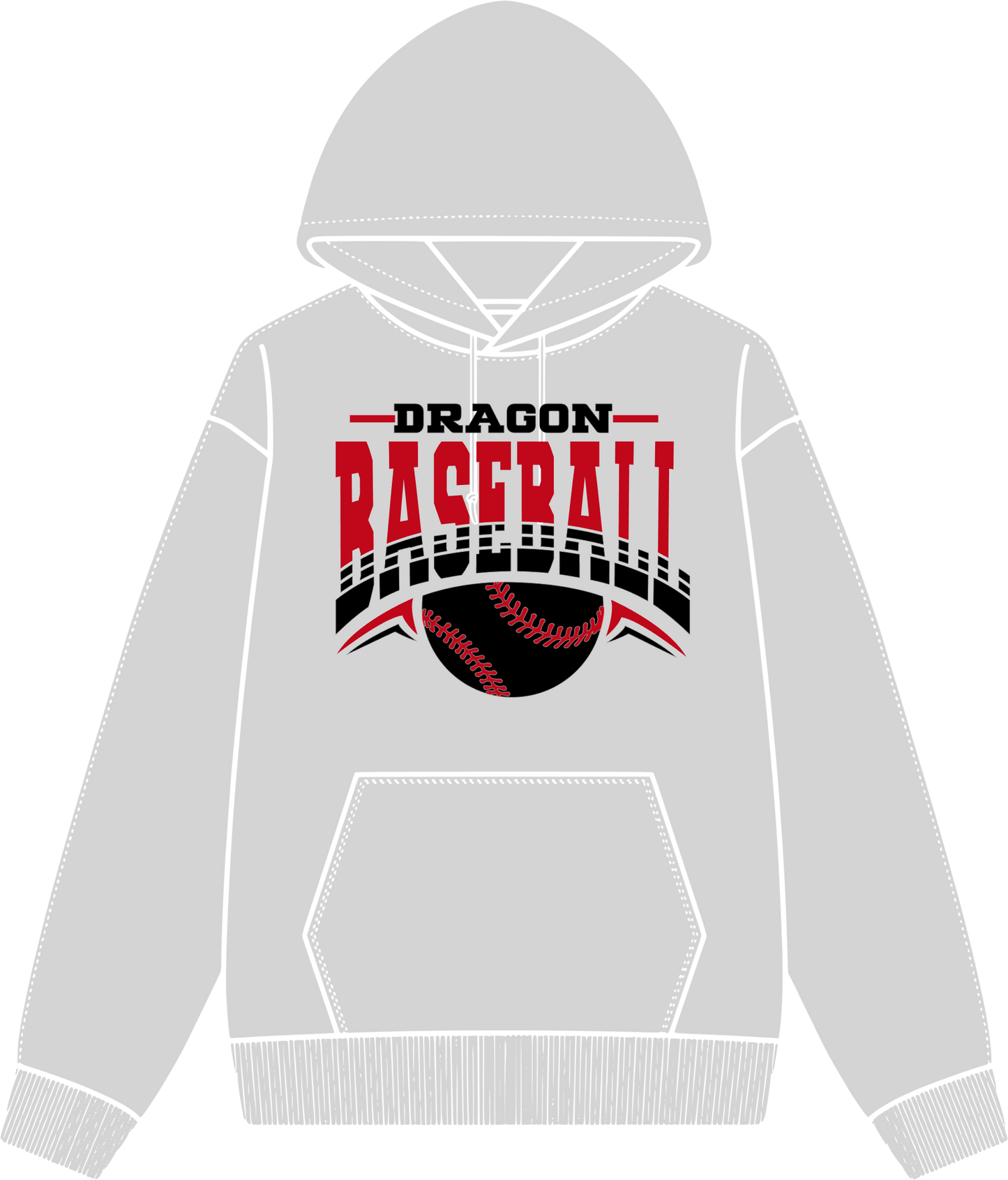Baseball Double Arch Dragons