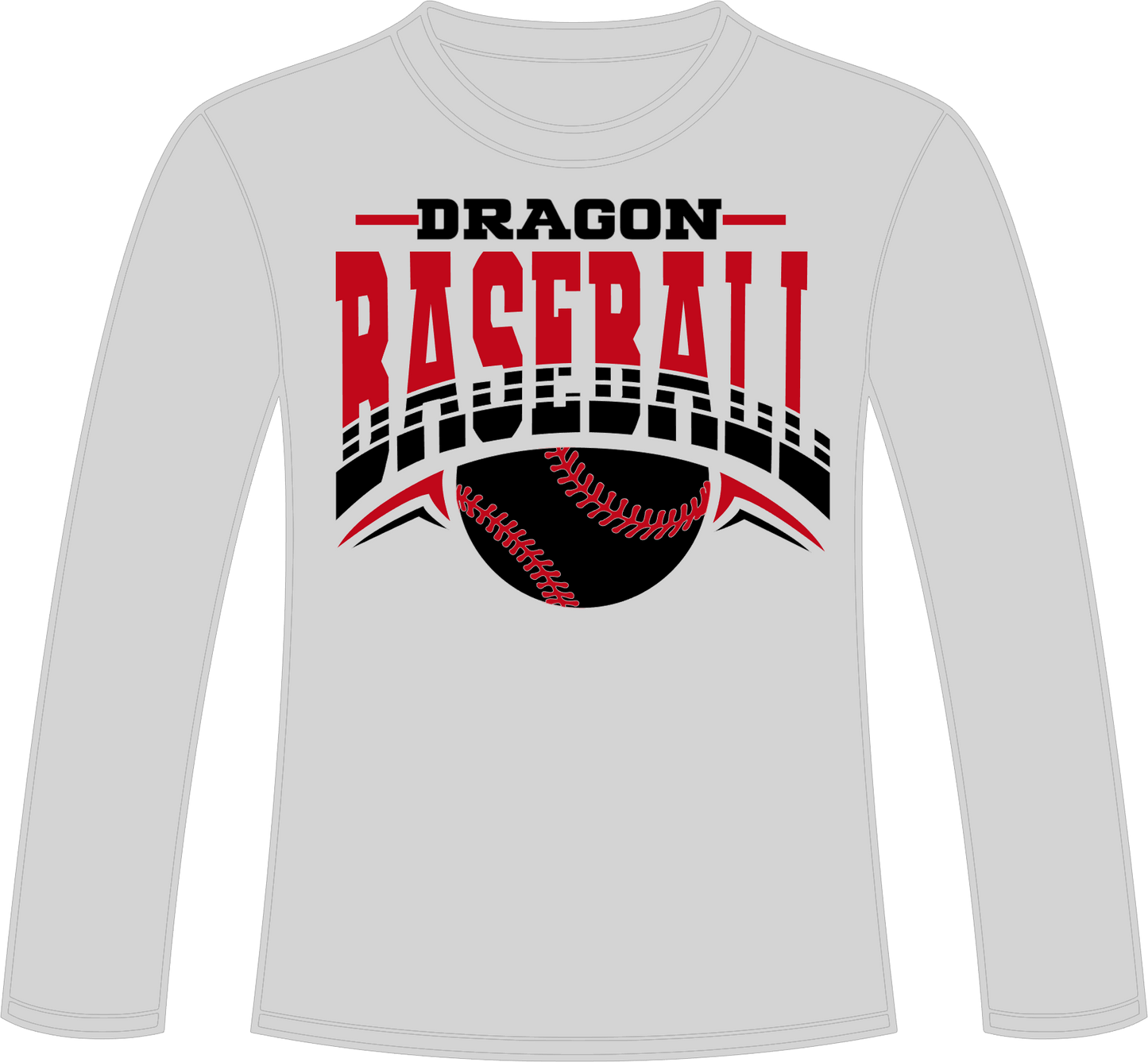 Baseball Double Arch Dragons