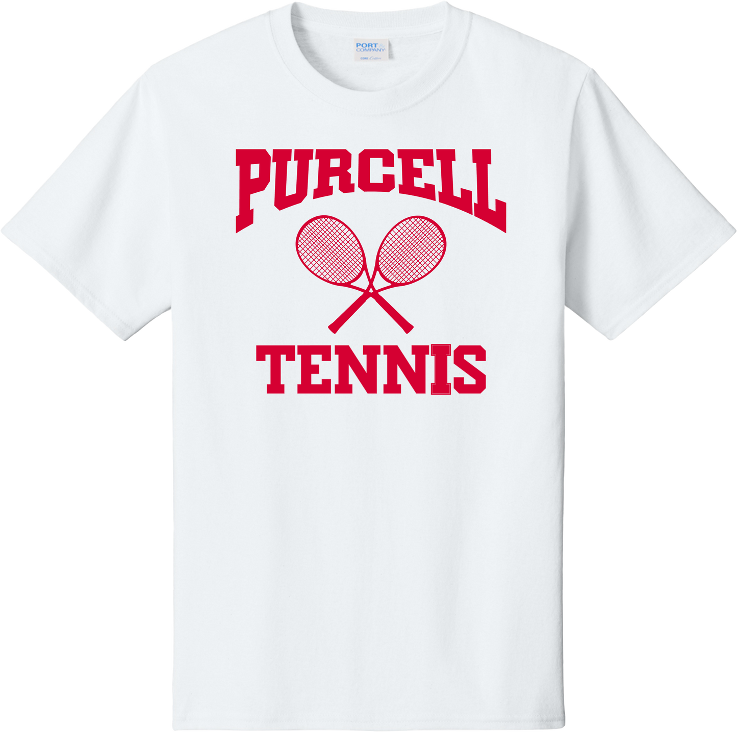 PHS Tennis Fundraiser Short Sleeve Tee- White