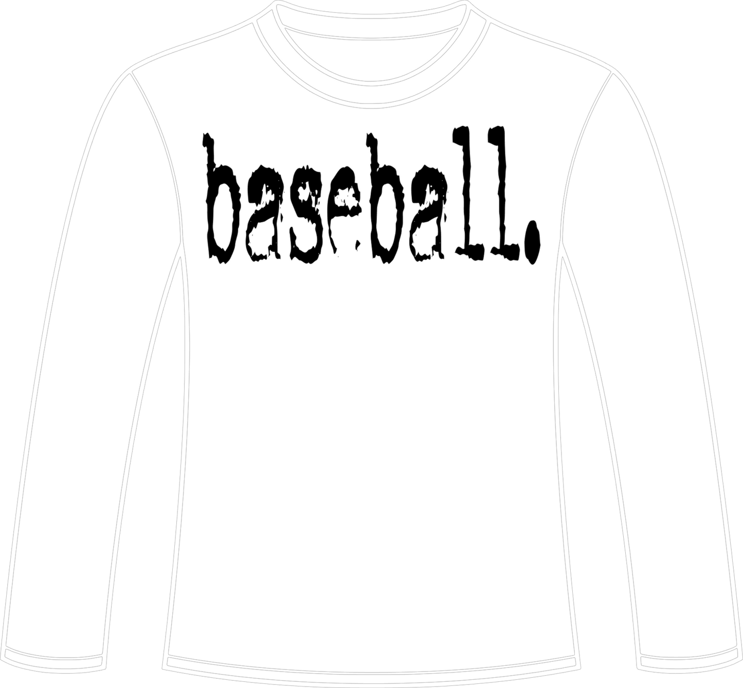 Baseball Typography