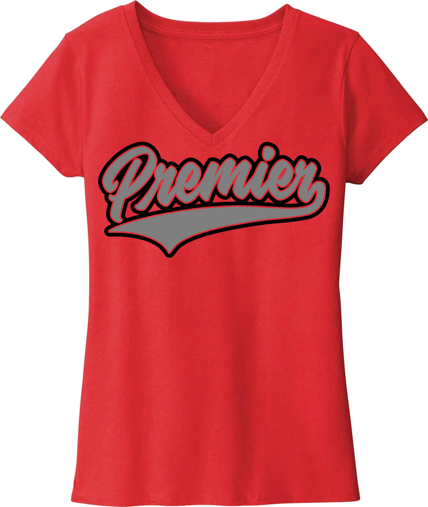 Short Sleeve V Neck