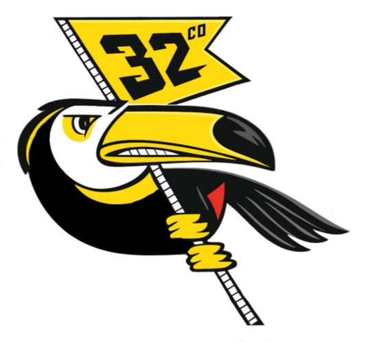 CO 32 Company Logo Sticker