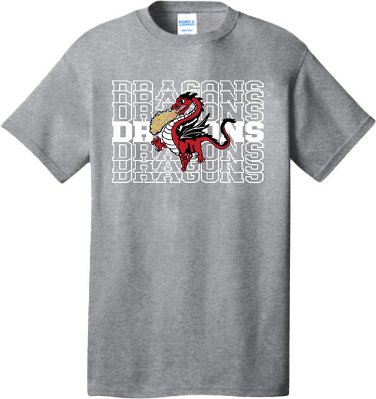 PHS Tennis Fundraiser Short Sleeve Tee- Athletic Heather