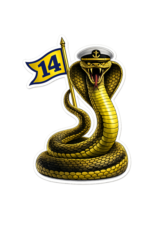 CO 14 Company Logo Sticker